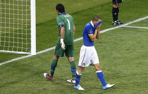 Buffon đã có một giải đấu xuất sắc nhưng không thể giúp Italia lên ngôi.
